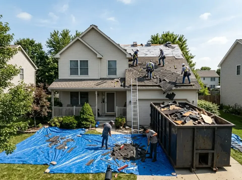 roof-replacement-debris-remova-004 — frequently asked questions, Cheapest Dumpster Rentals in Lockport, LA